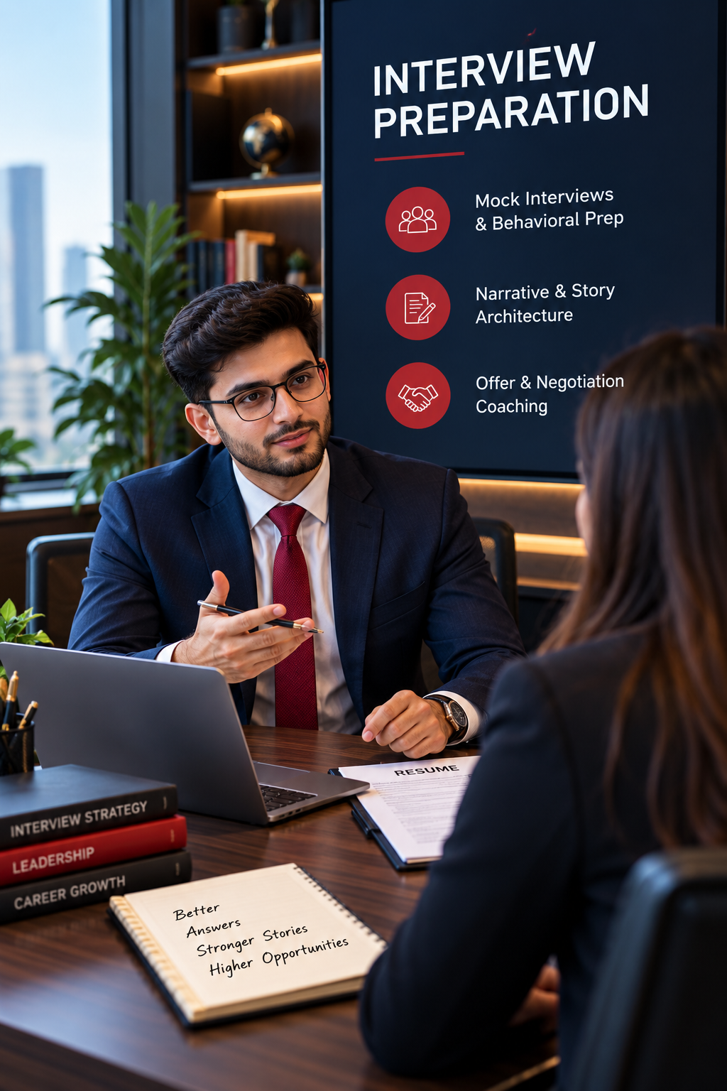 Interview Preparation & Executive Mock Interview